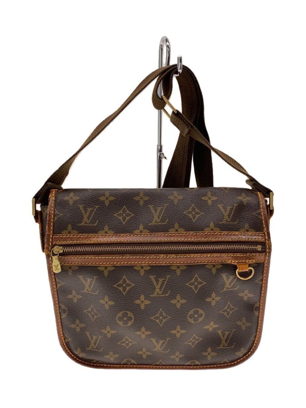 LOUIS VUITTON Messenger Bosphore Monogram Canvas Brown